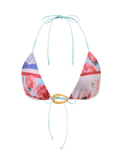 FINLEA RESIN RING BIKINI TOP - POSTCARD PRINT