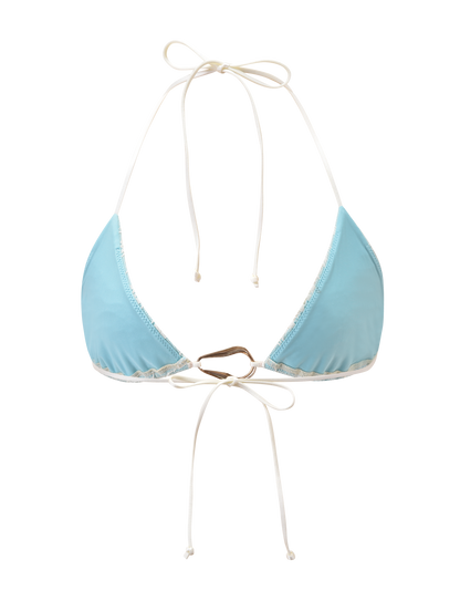 SIKA BIKINI TOP - BLUE LACE