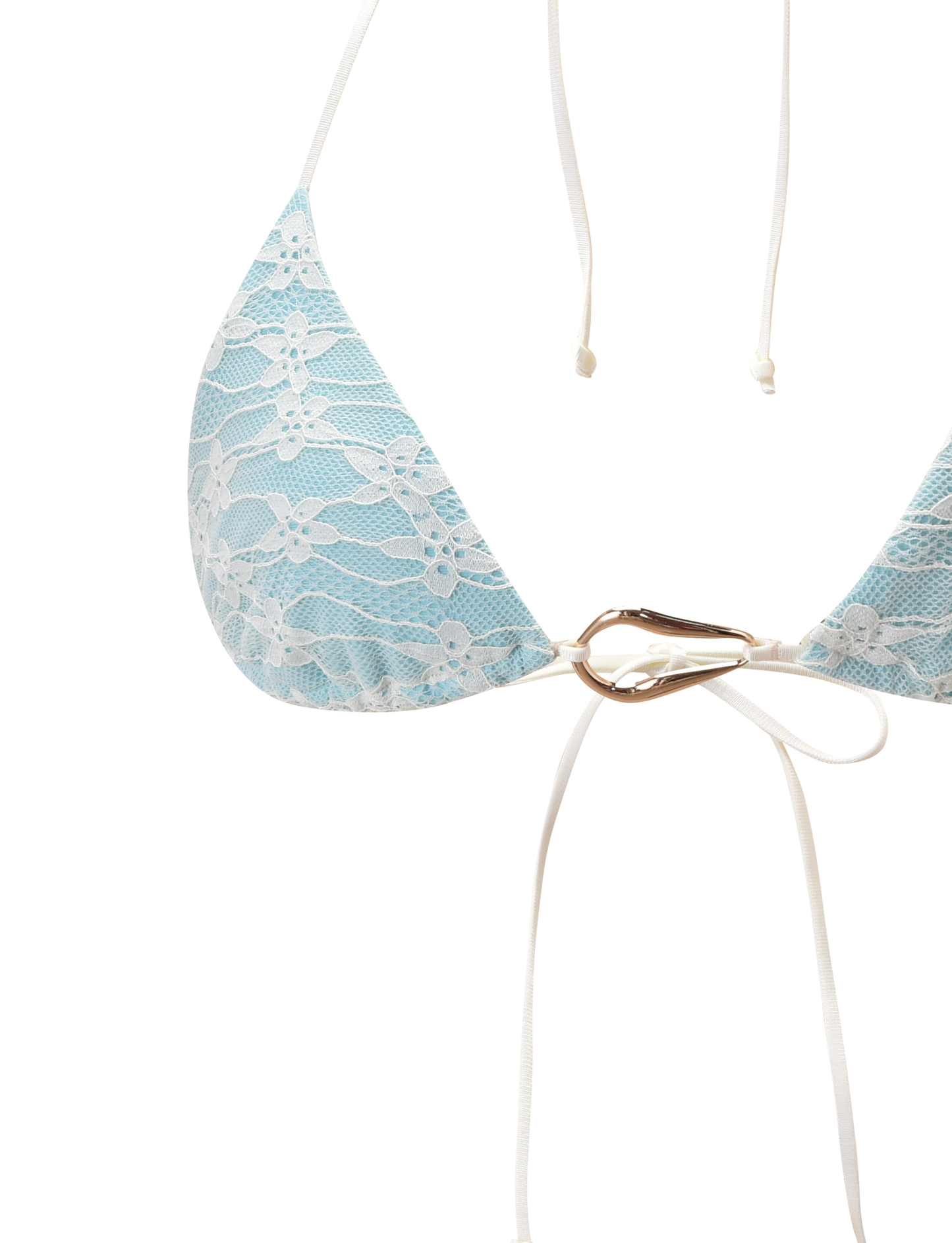 SIKA BIKINI TOP - BLUE LACE