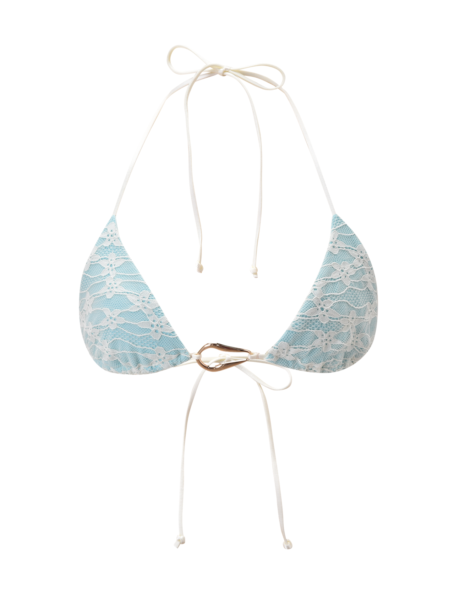 SIKA BIKINI TOP - BLUE LACE