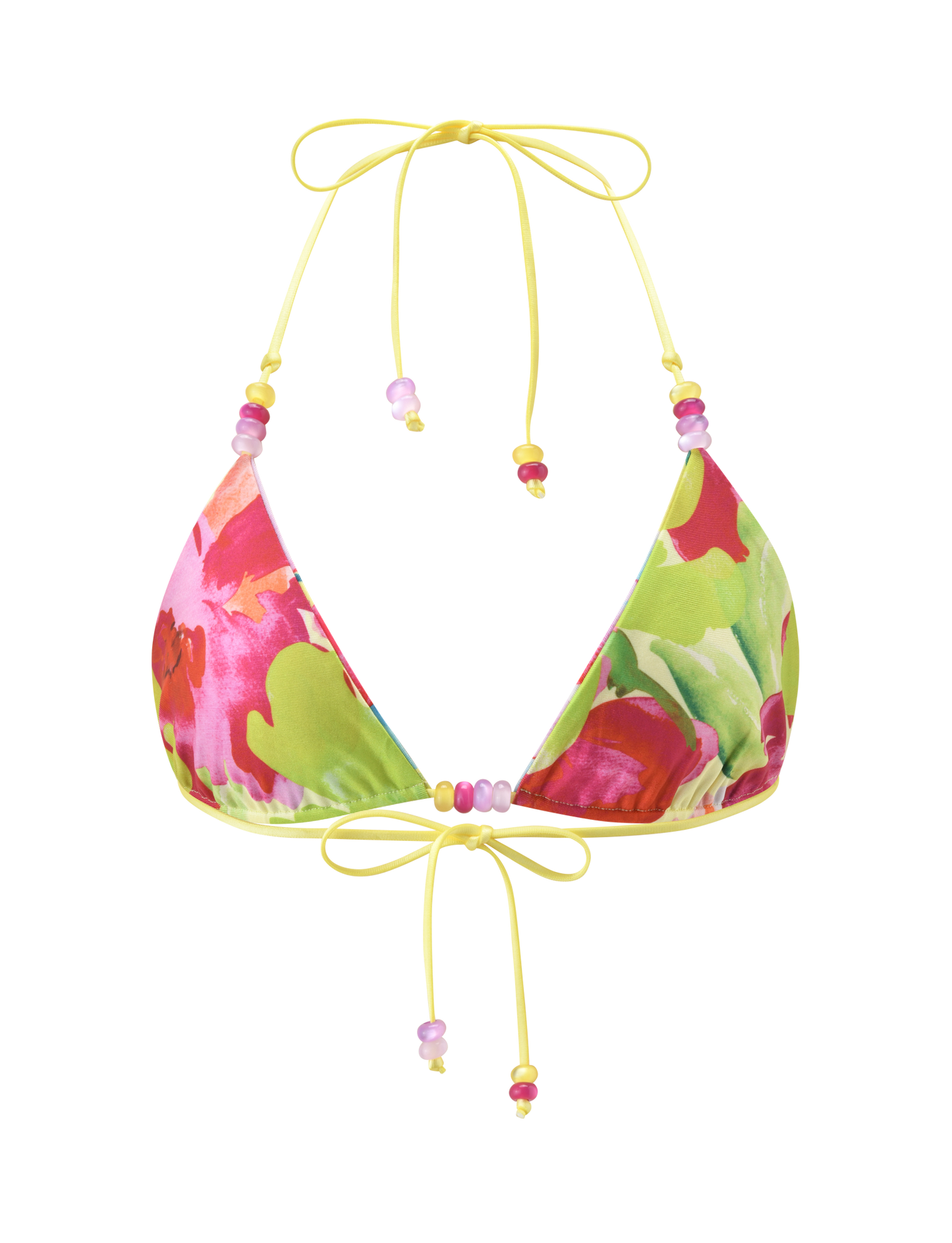 FINLEA REVERSIBLE BIKINI TOP - GARDEN DAIQUIRI FLORAL