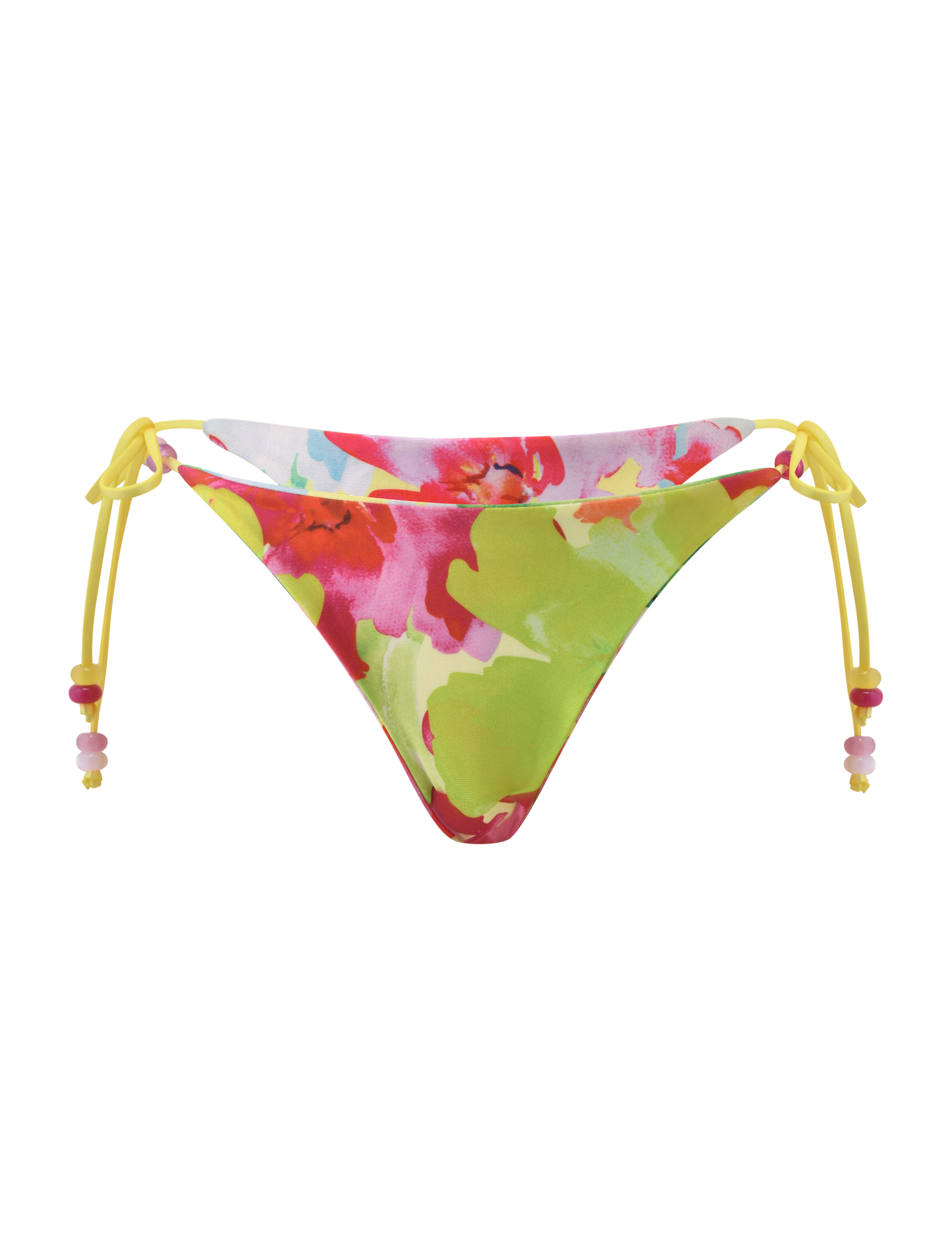 FINLEA REVERSIBLE BIKINI BOTTOM - GARDEN DAIQUIRI FLORAL