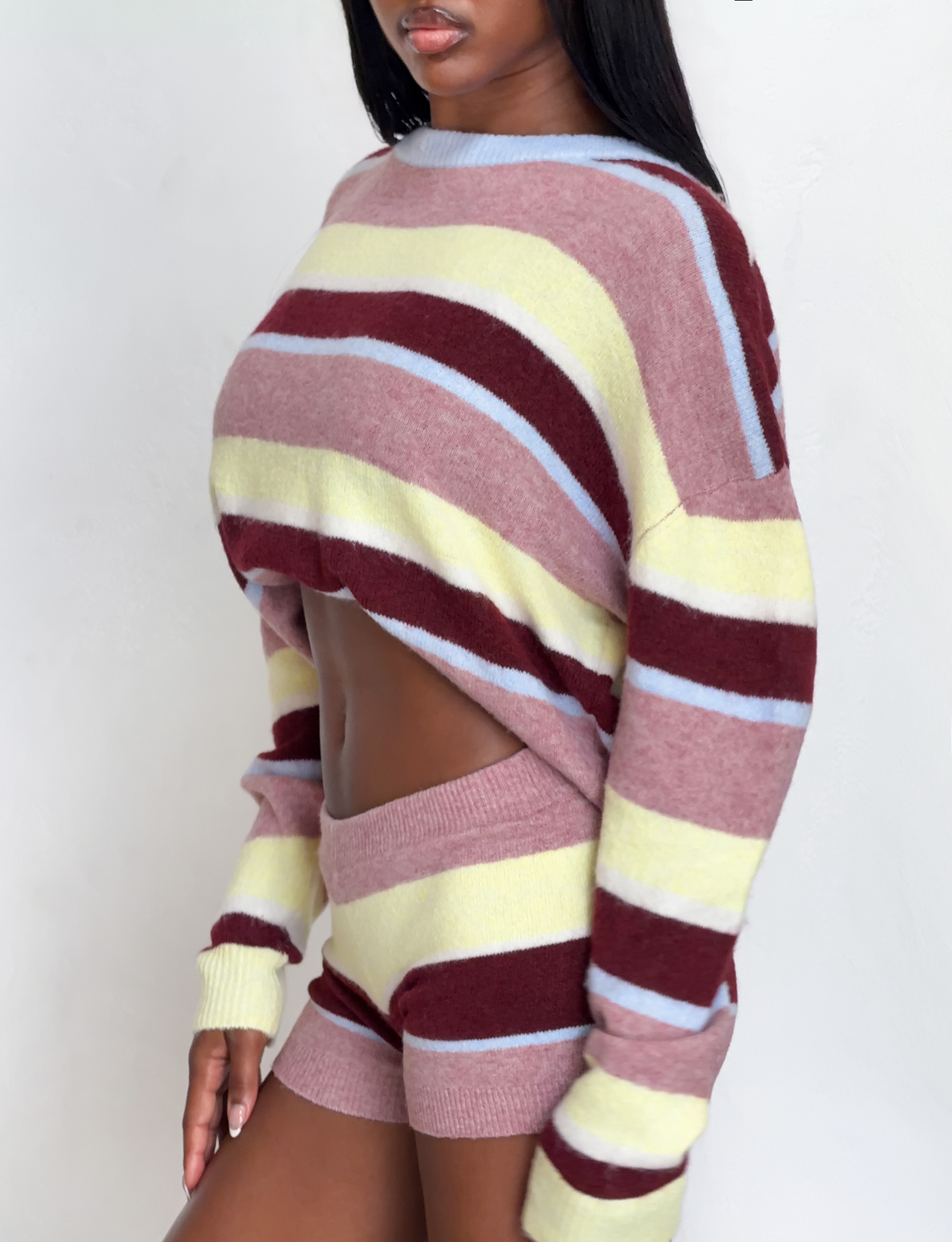KOA 2.0 STRIPED SHORT - TAN STRIPE