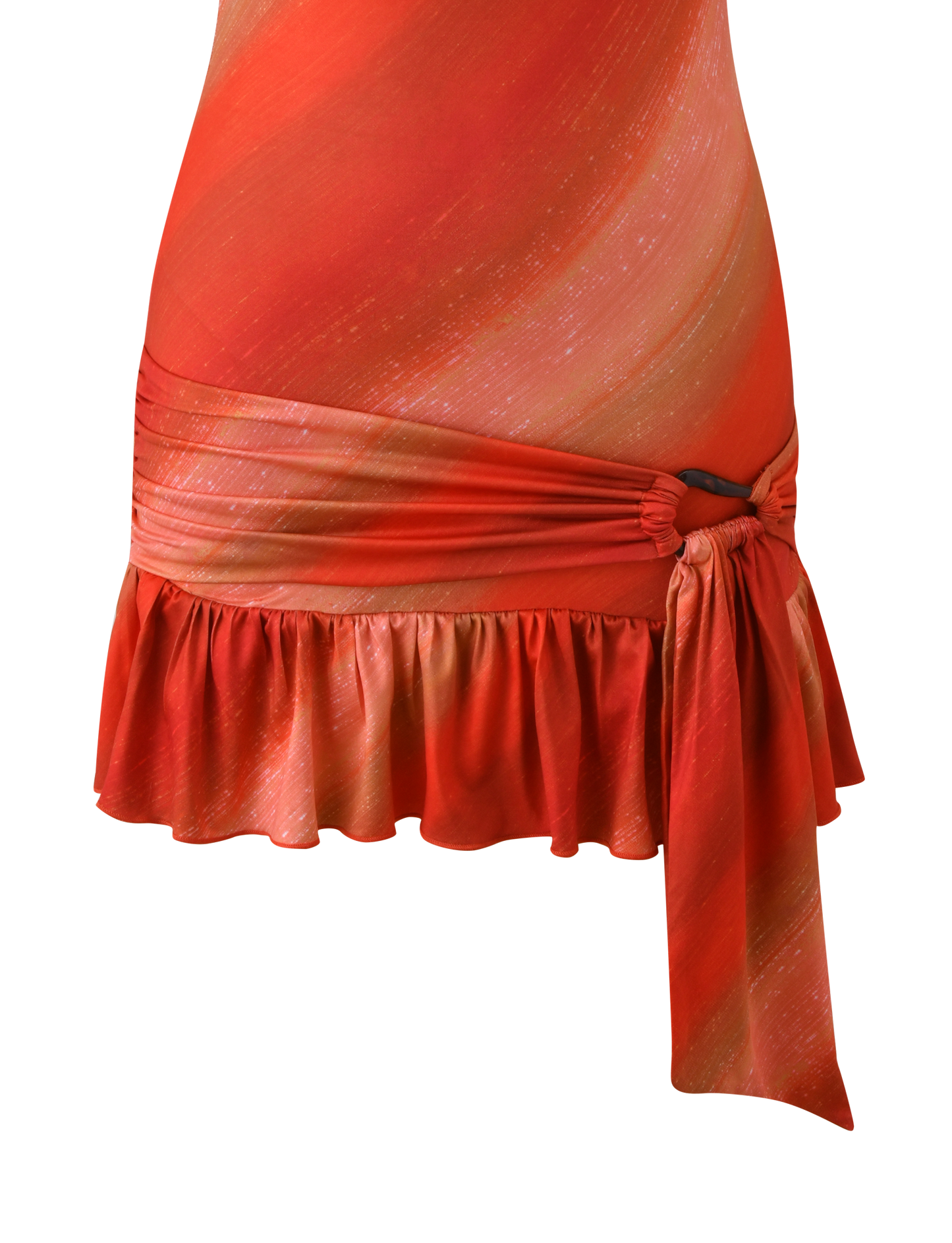 HAELO MINI DRESS - SUNRISE GLITTER STRIPE