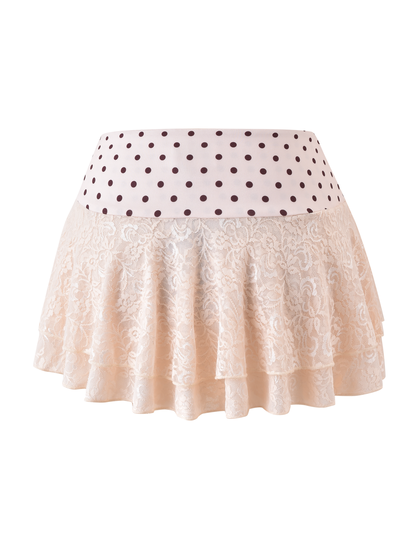 KAYLI MINI SKIRT - CREAM
