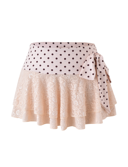 KAYLI MINI SKIRT - CREAM