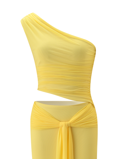COBI 2.0 MAXI DRESS - BUTTER YELLOW