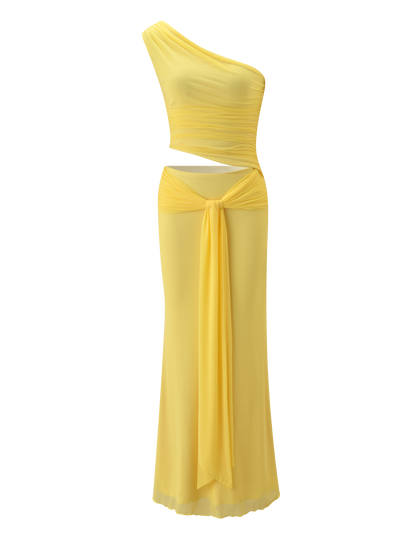 COBI 2.0 MAXI DRESS - BUTTER YELLOW