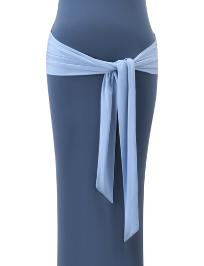 TOVE MAXI DRESS - BLUE