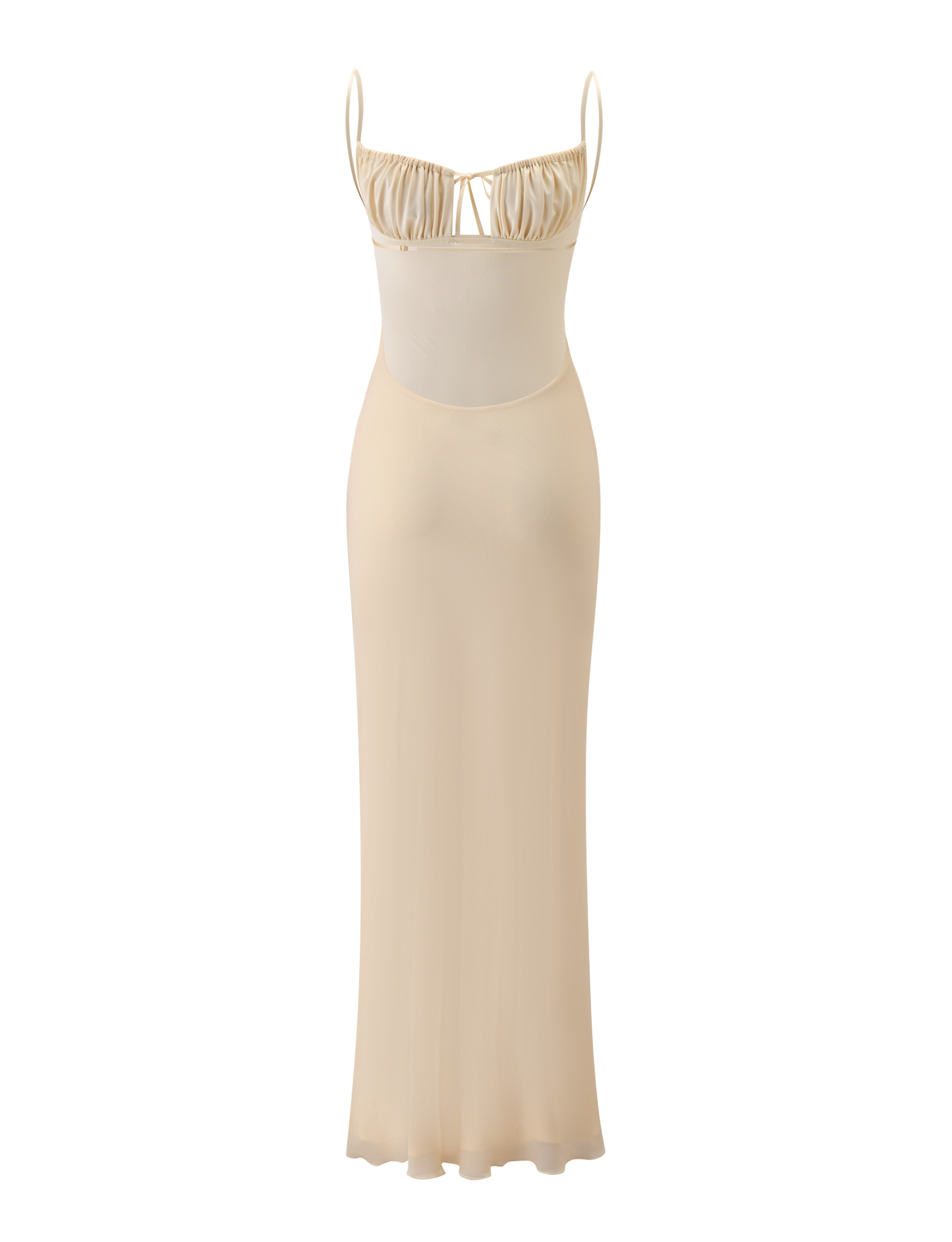OPHELIA MAXI DRESS - CREAM