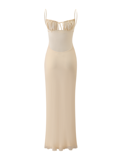 OPHELIA MAXI DRESS - CREAM