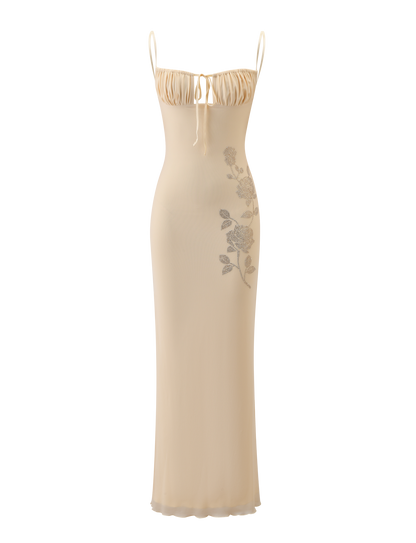OPHELIA MAXI DRESS - CREAM