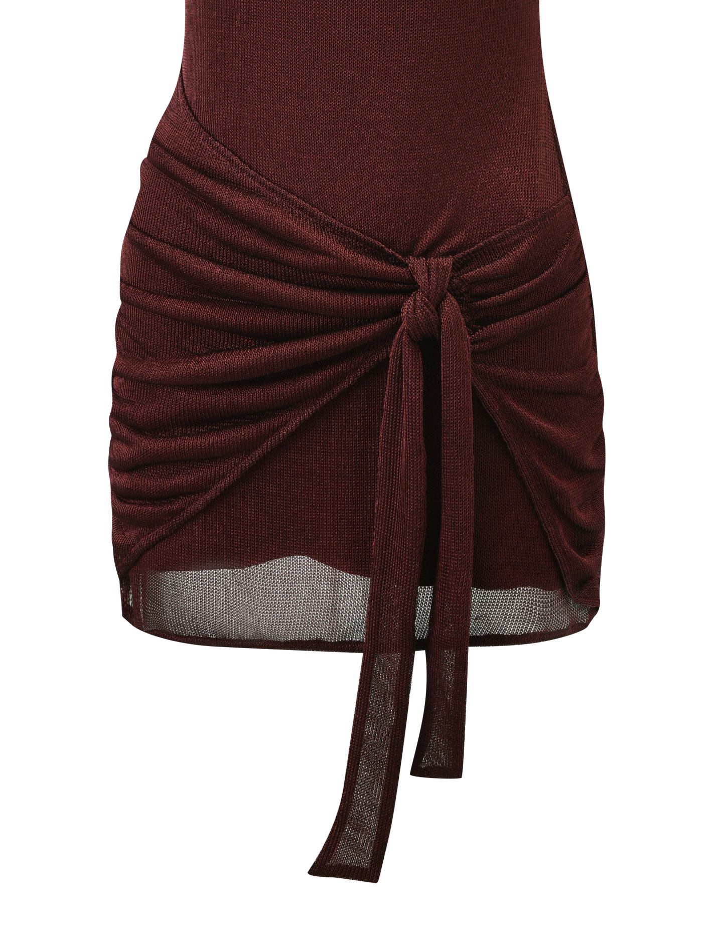 AZELMA DRESS - BROWN