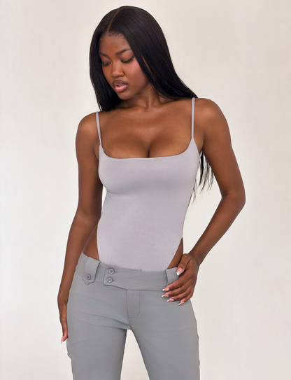 MINERVA BODYSUIT - FROST GREY