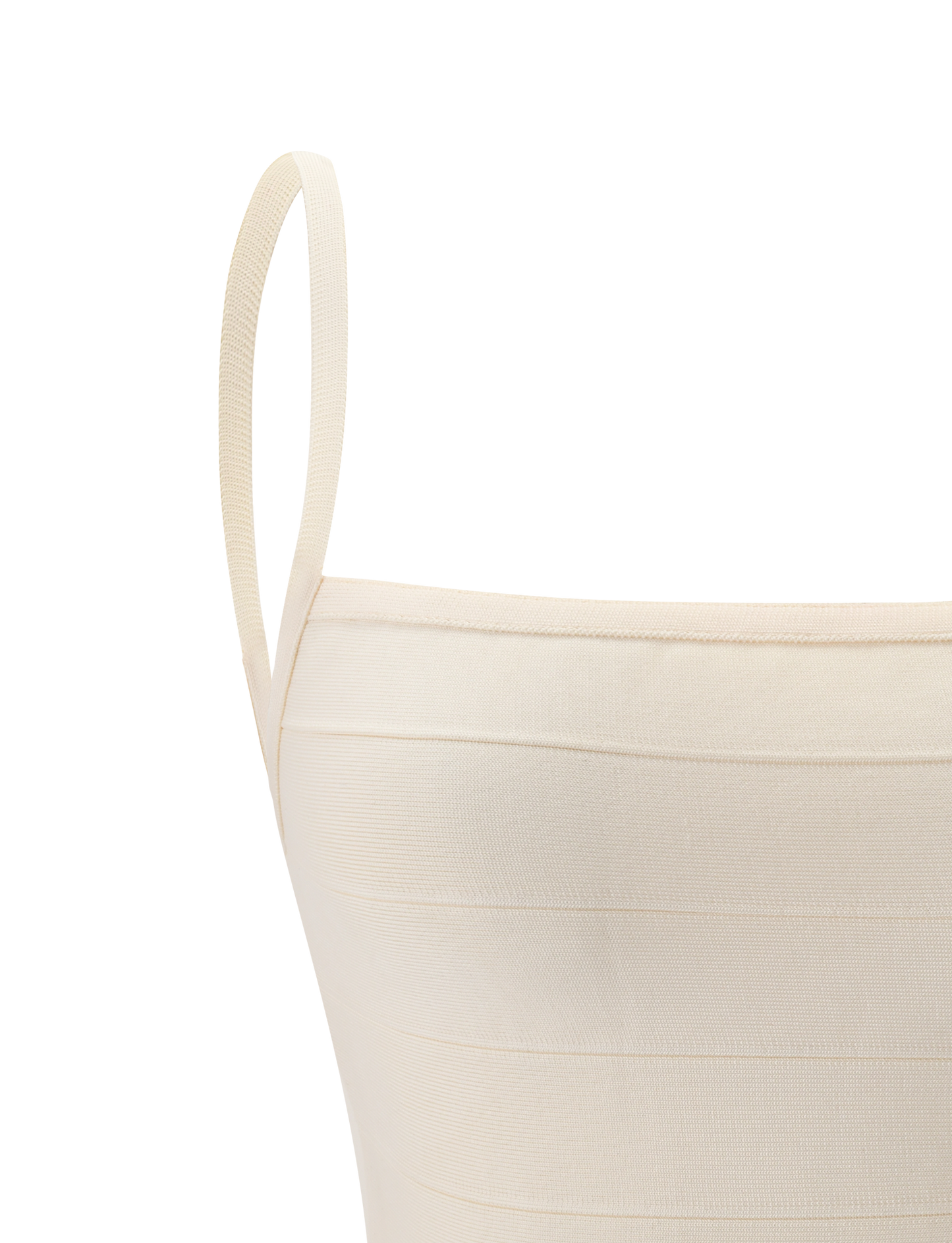 MIDORI BANDAGE TOP - CREAM