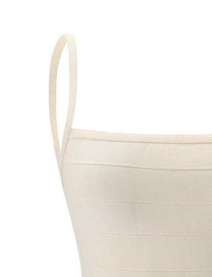 MIDORI BANDAGE TOP - CREAM