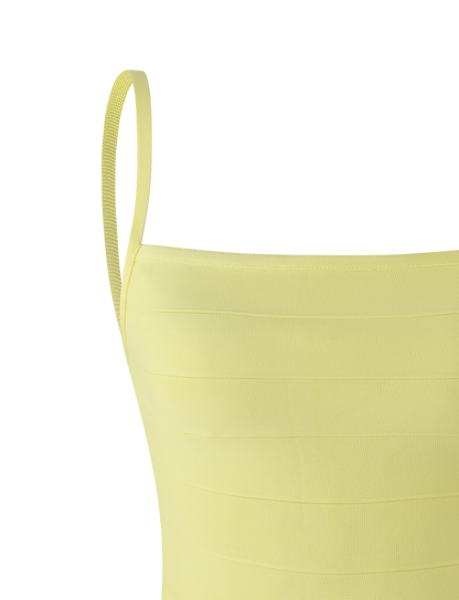 MIDORI BANDAGE TOP - YELLOW