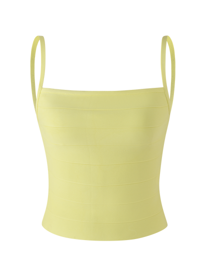 MIDORI BANDAGE TOP - YELLOW