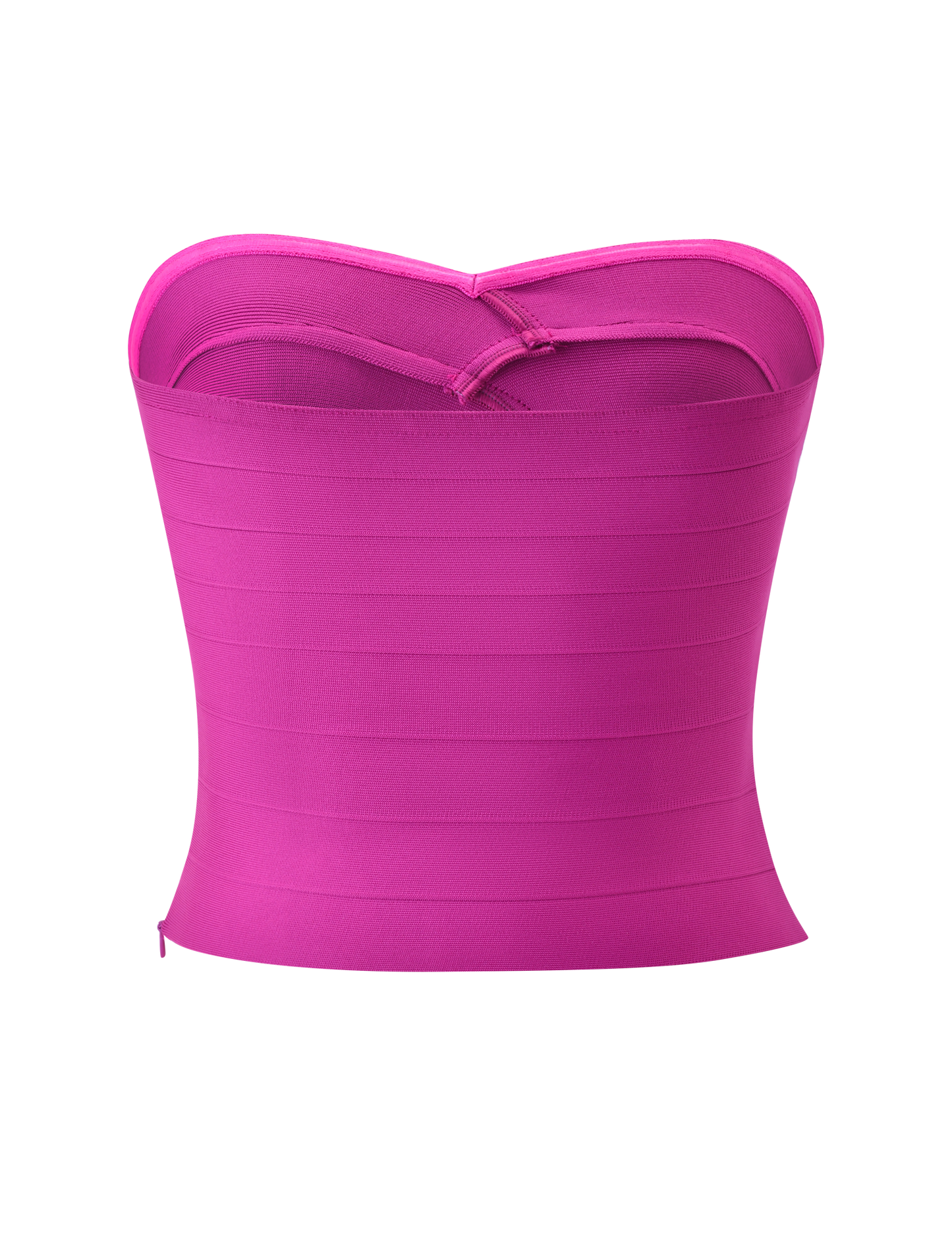 NIYA BANDAGE TOP - MAGENTA