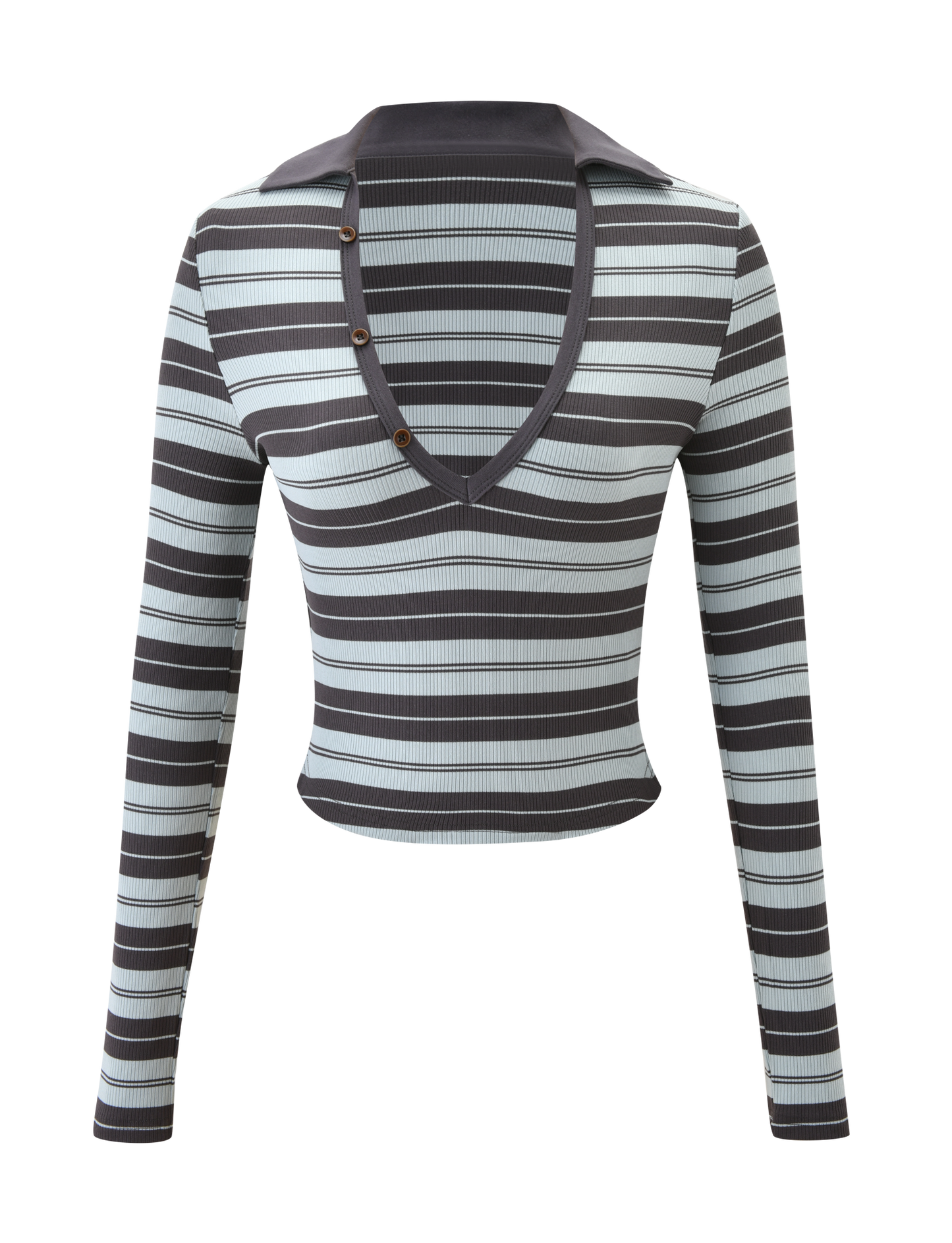 KAYDIN LONG SLEEVE TOP - BLUE STRIPE