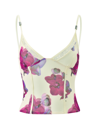LILIAH PANEL CAMI TOP - ORCHID HAZE