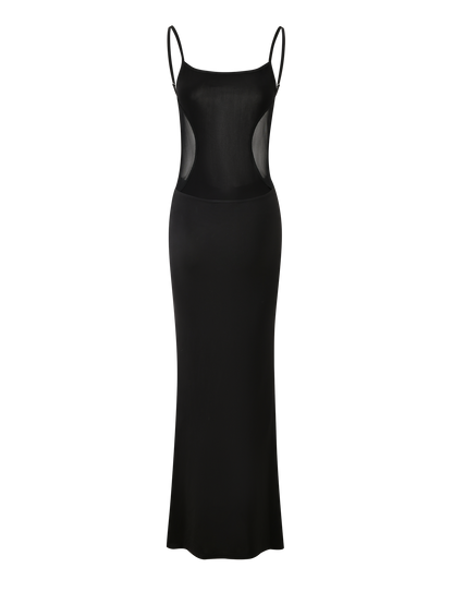XINIA MAXI DRESS - BLACK