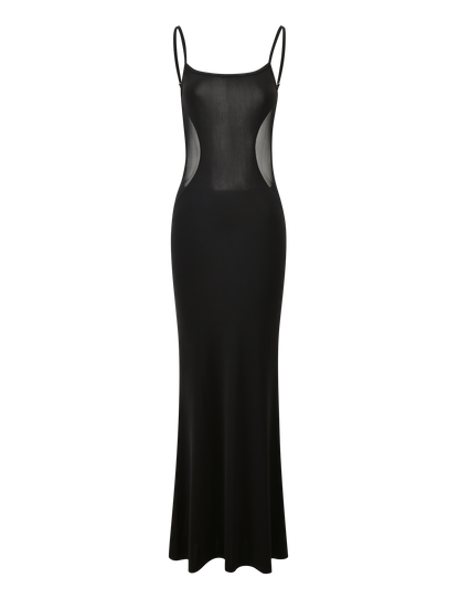 XINIA MAXI DRESS - BLACK