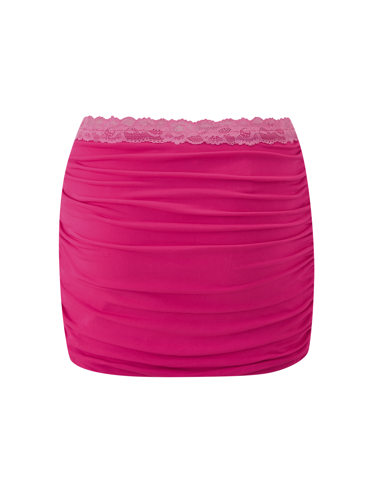 PERSI MINI SKIRT - MAGENTA