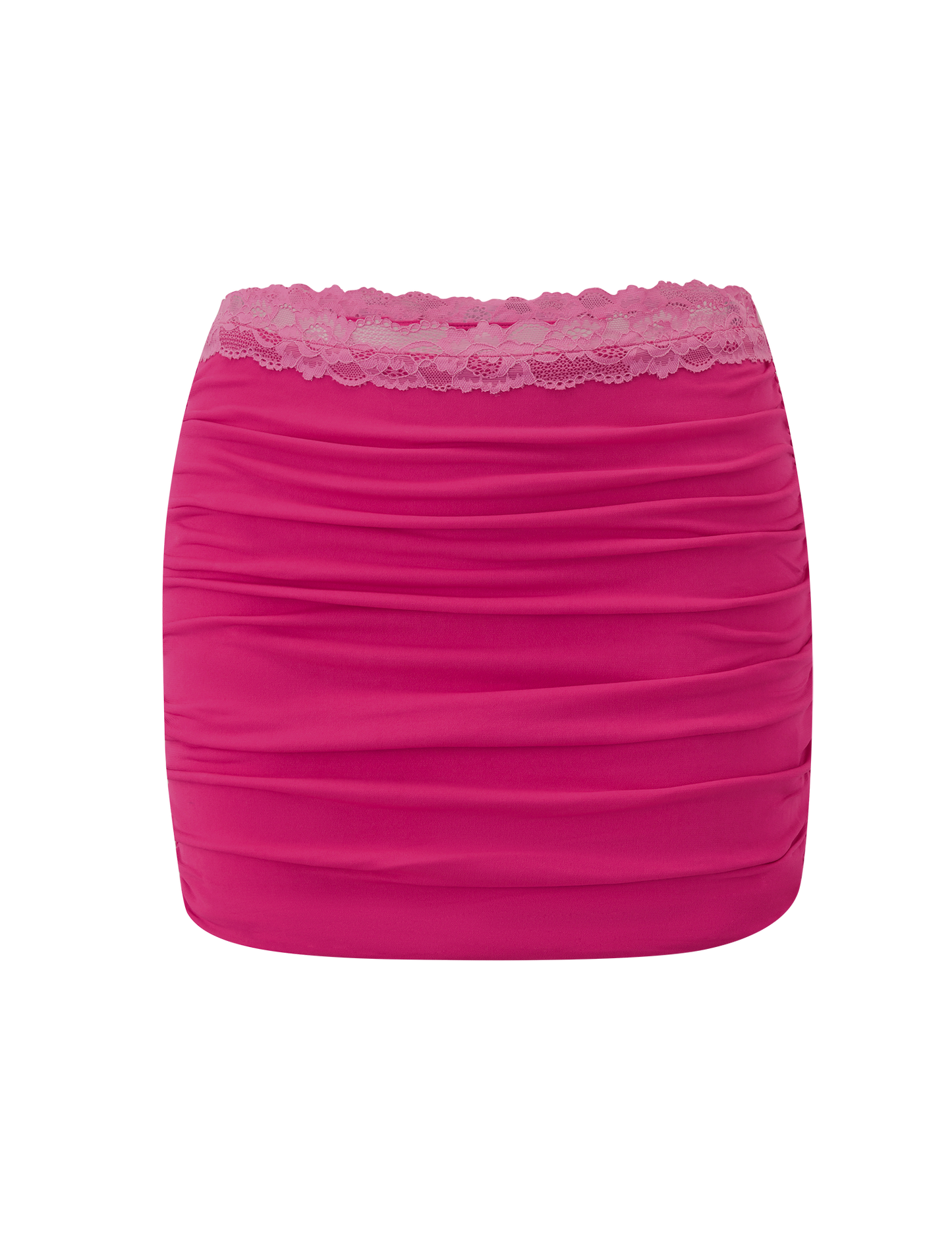 PERSI MINI SKIRT - MAGENTA