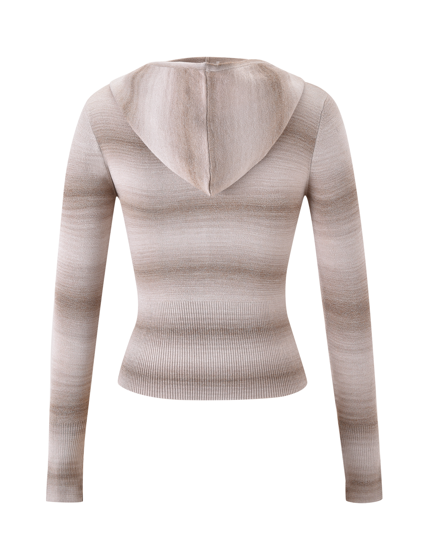 MARISSA JUMPER - TAUPE OMBRE STRIPE