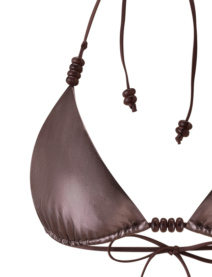 FINLEA BIKINI TOP - BRONZE
