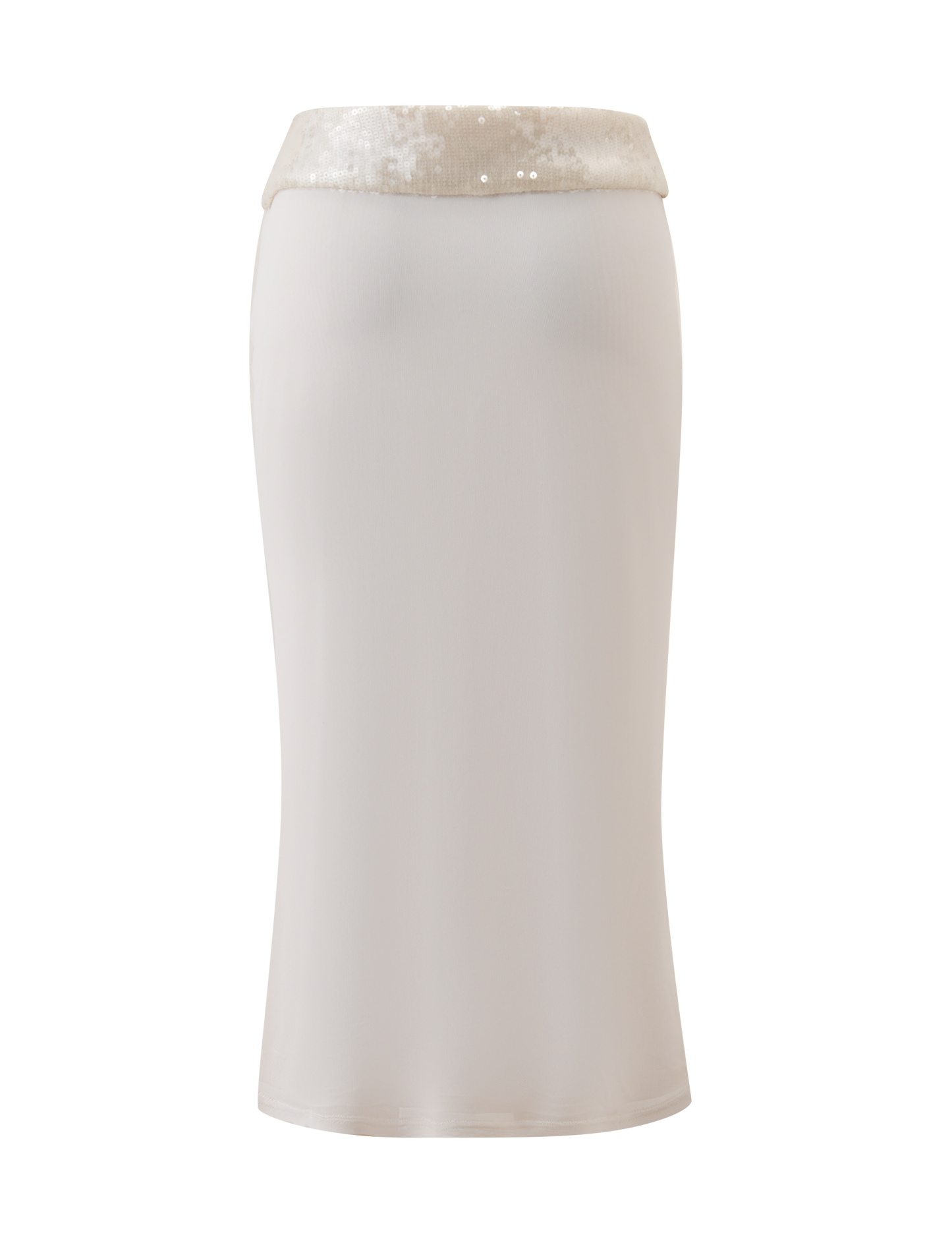 CHARLYZE MIDI SKIRT - CREAM