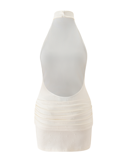 CAITLIN MINI DRESS - CREAM