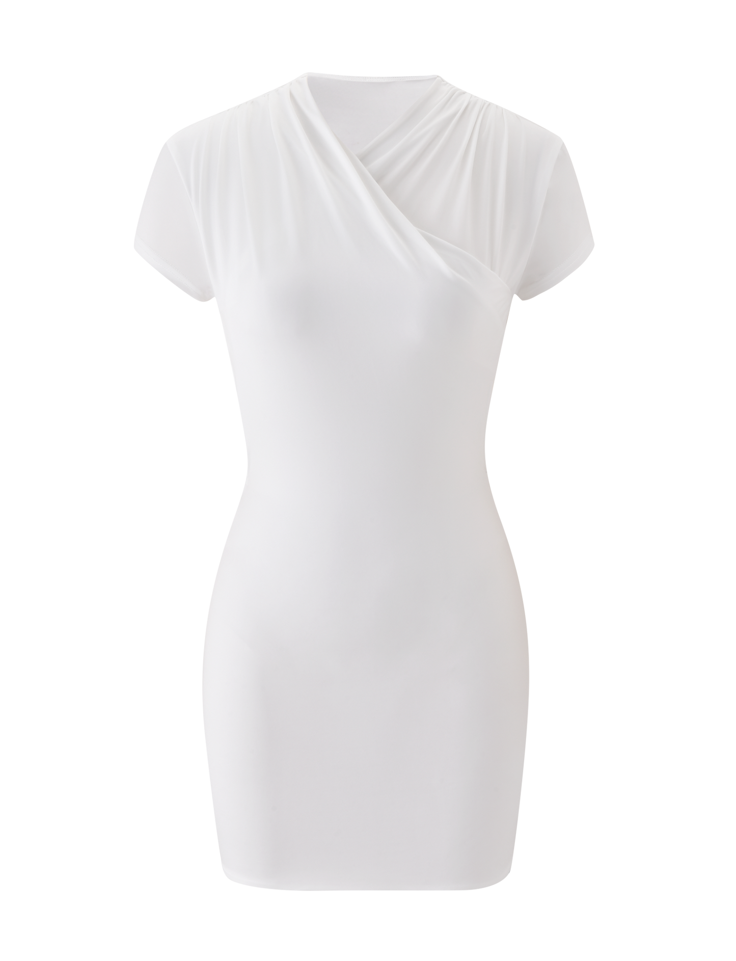 EMILY MINI DRESS - WHITE