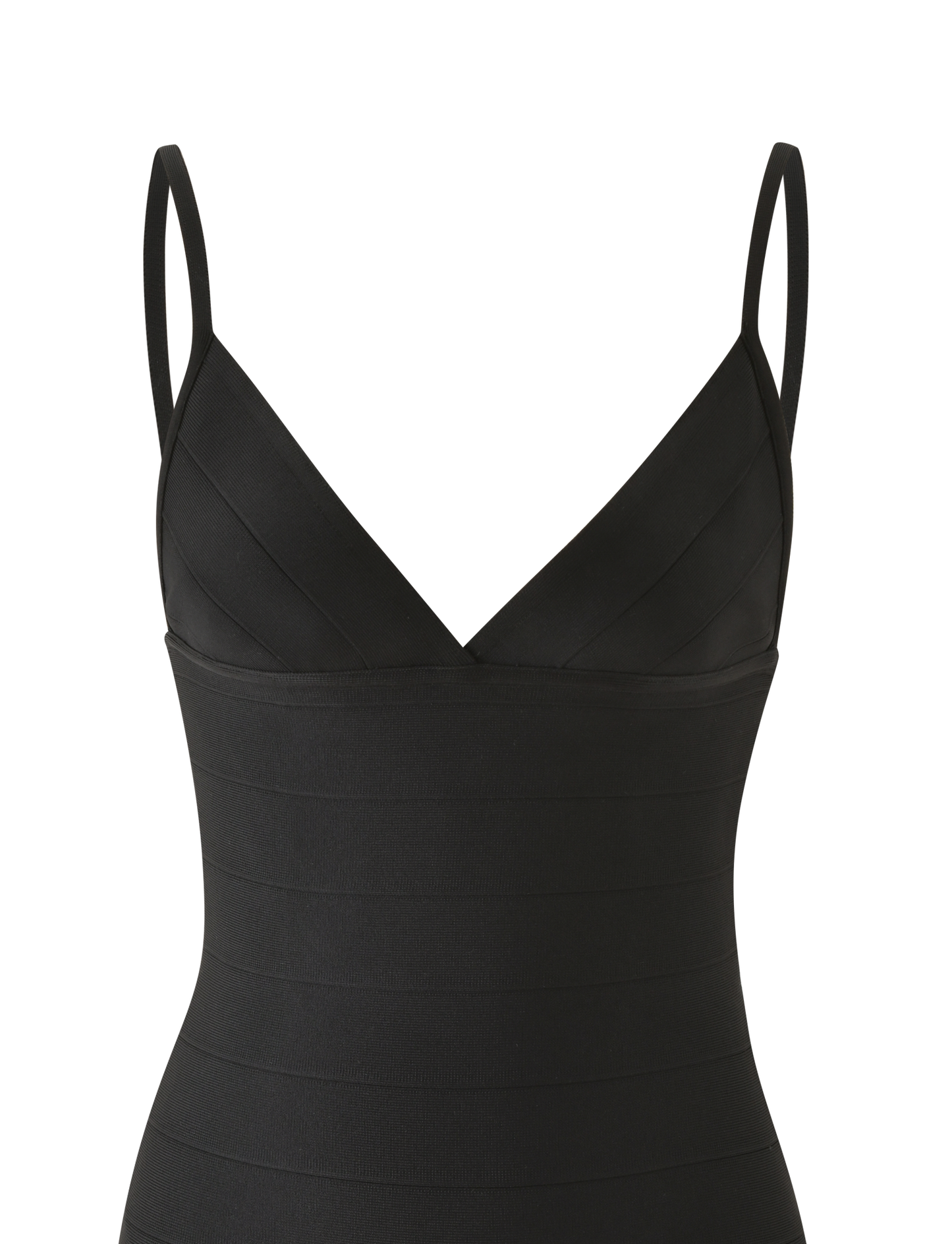 WEN BANDAGE MINI DRESS - BLACK