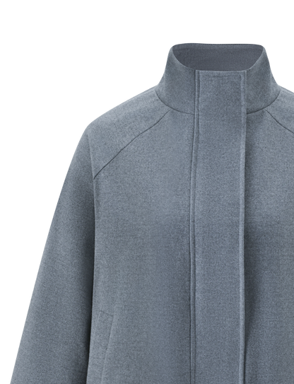 LENNEX JACKET - HEATHER CHARCOAL