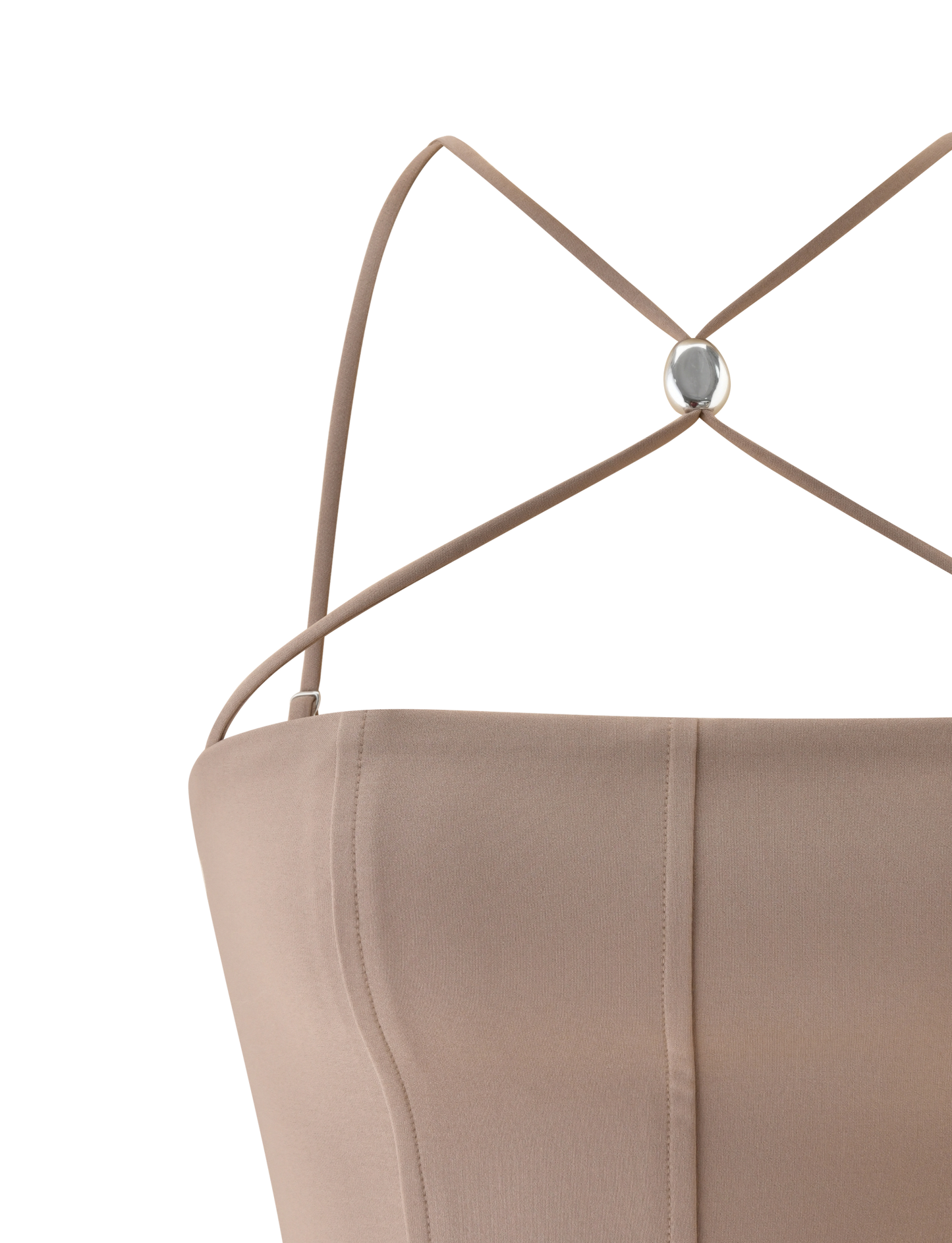 TAMORA CORSET TOP - TAUPE