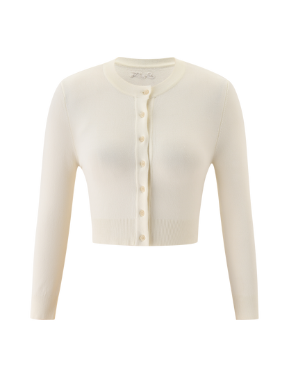 DAMARIS CARDIGAN - CREAM