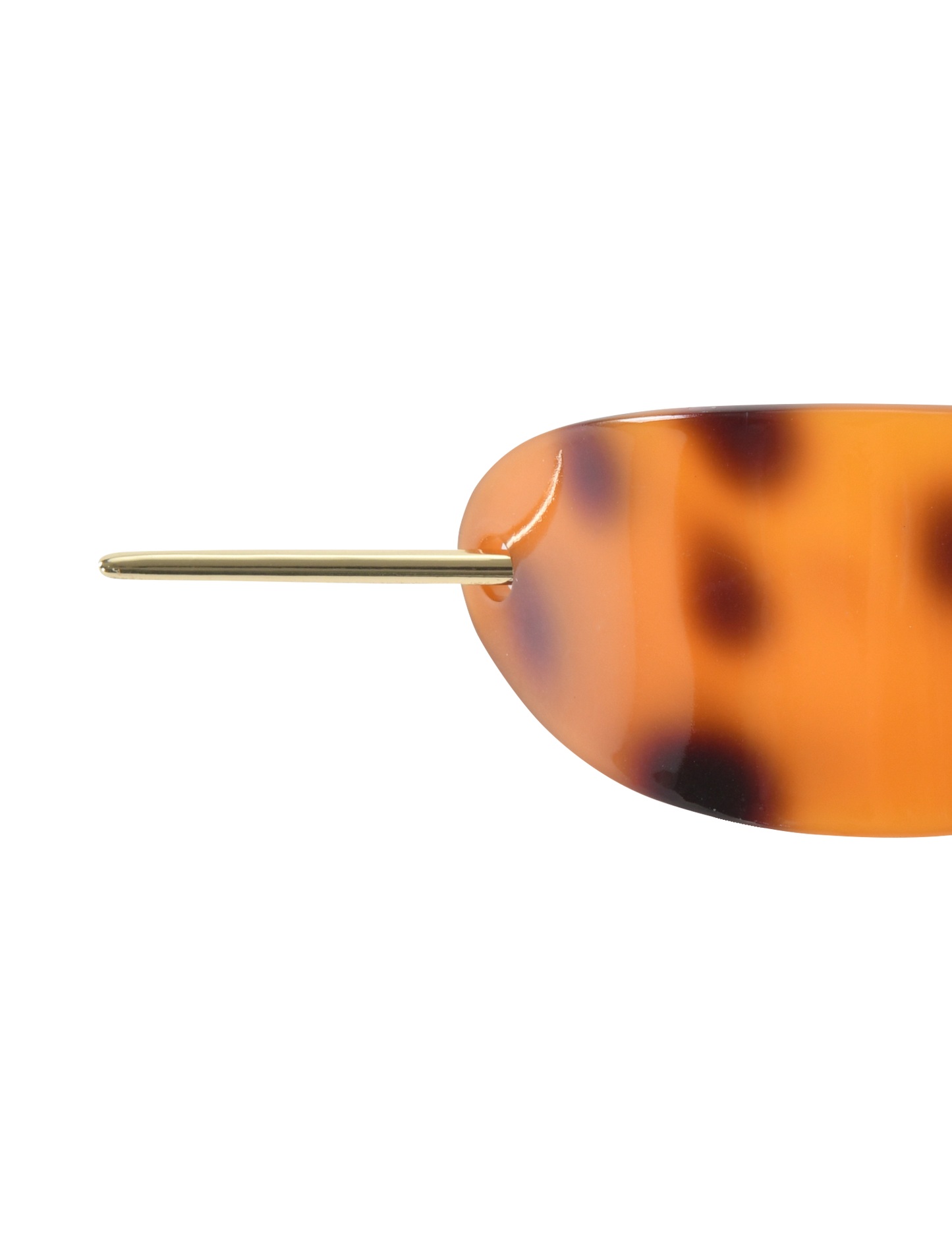 RUKA BARETTE - TORTOISESHELL