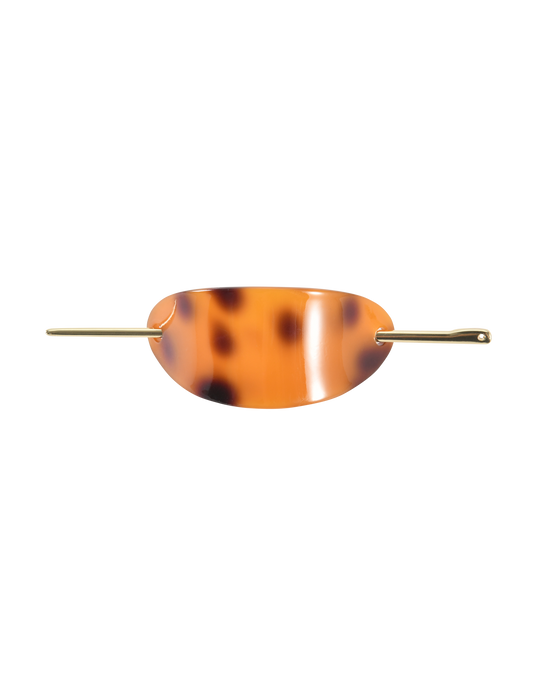 RUKA BARETTE - TORTOISESHELL