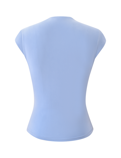MILLS TOP - BABY BLUE