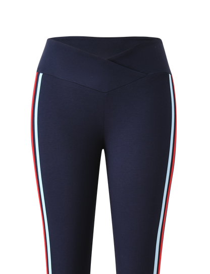TATUM CAPRI - NAVY STRIPE
