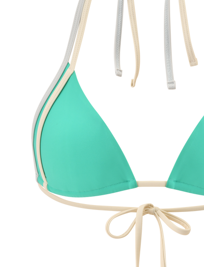 JACE BIKINI TOP - KELLY GREEN