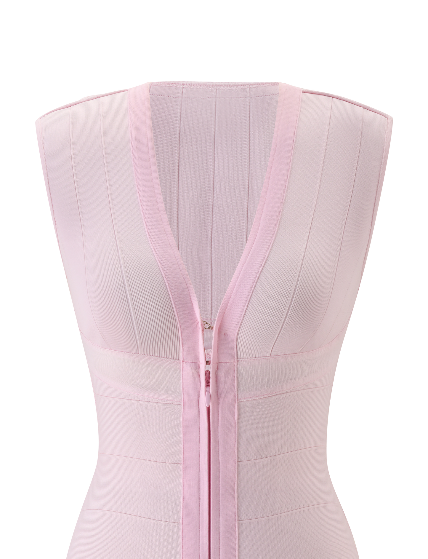 EMBER MINI BANDAGE DRESS - BABY PINK