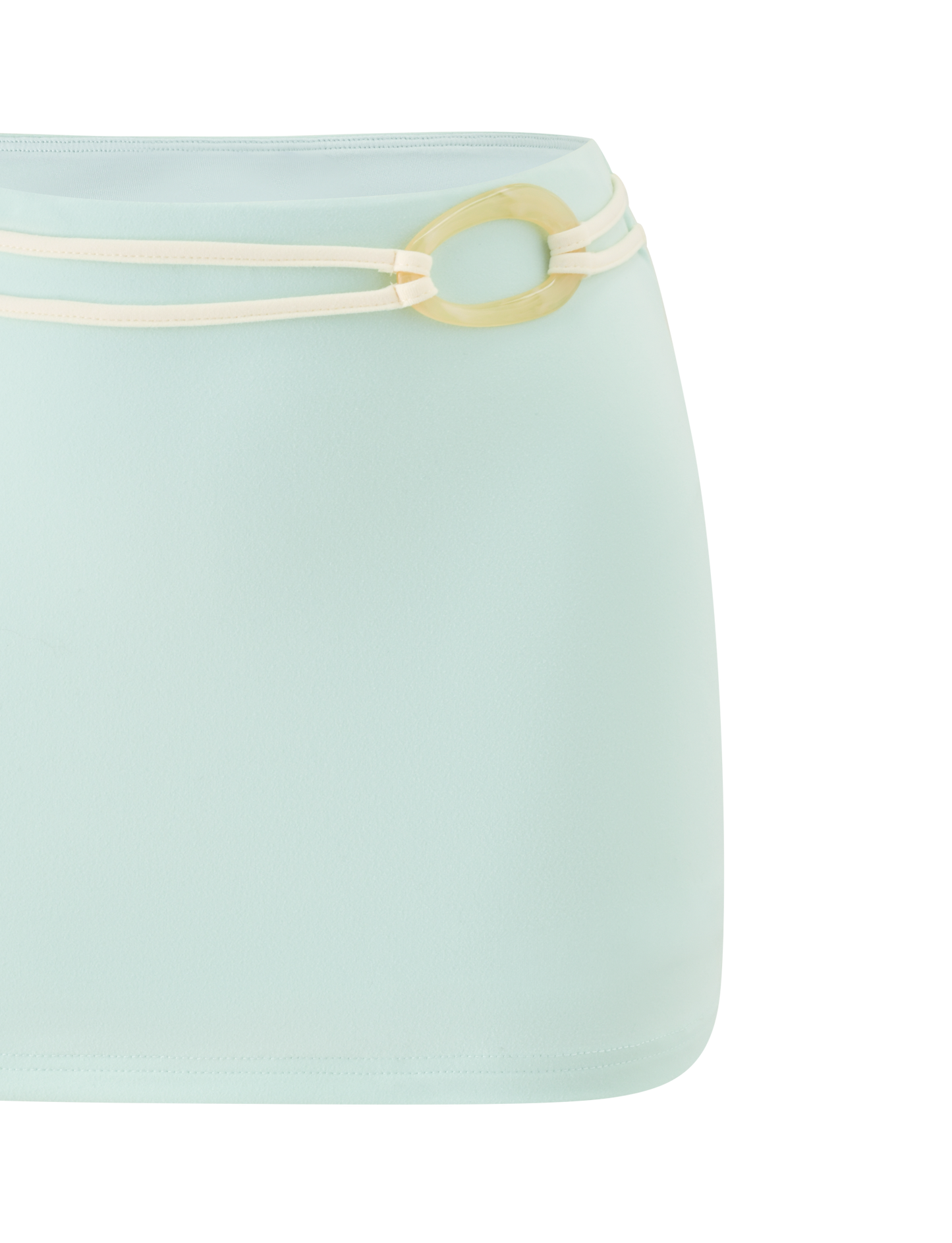 GREER MINI SKIRT - MINT GREEN