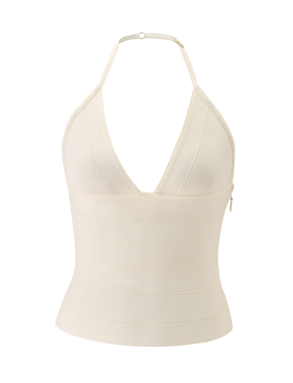 NYX BANDAGE TOP - CREAM