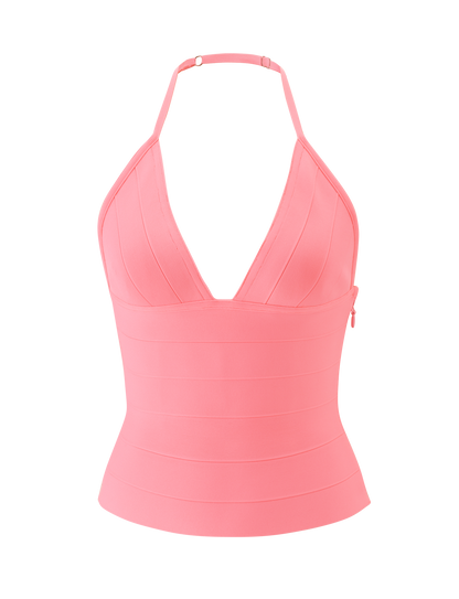 NYX BANDAGE TOP - NEON GUAVA