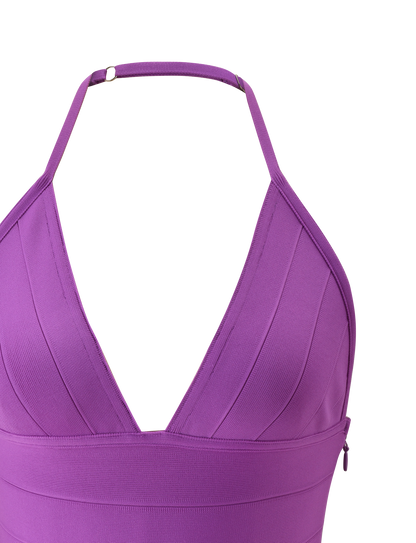 NYX BANDAGE TOP - ULTRA VIOLET