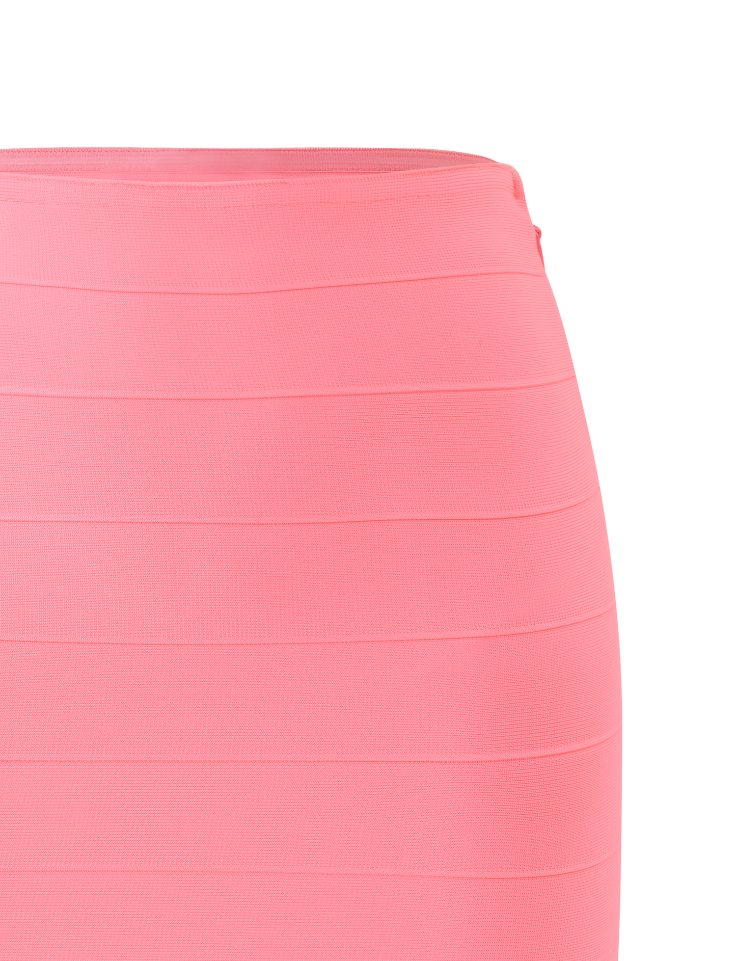 NYX BANDAGE MINI SKIRT - NEON GUAVA