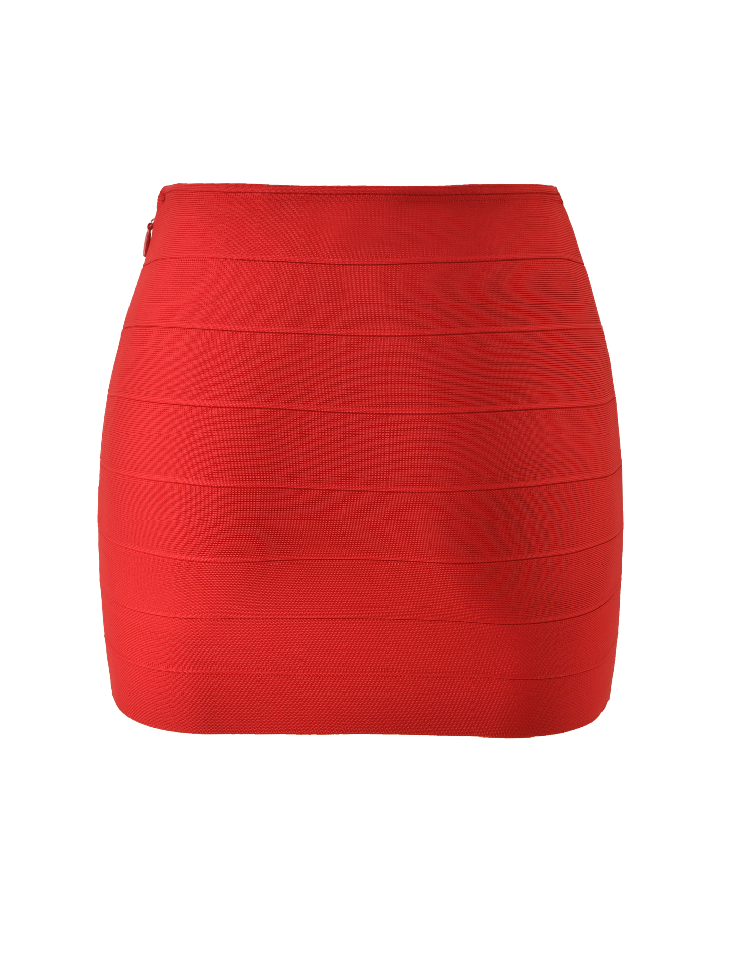 NYX BANDAGE MINI SKIRT - RED